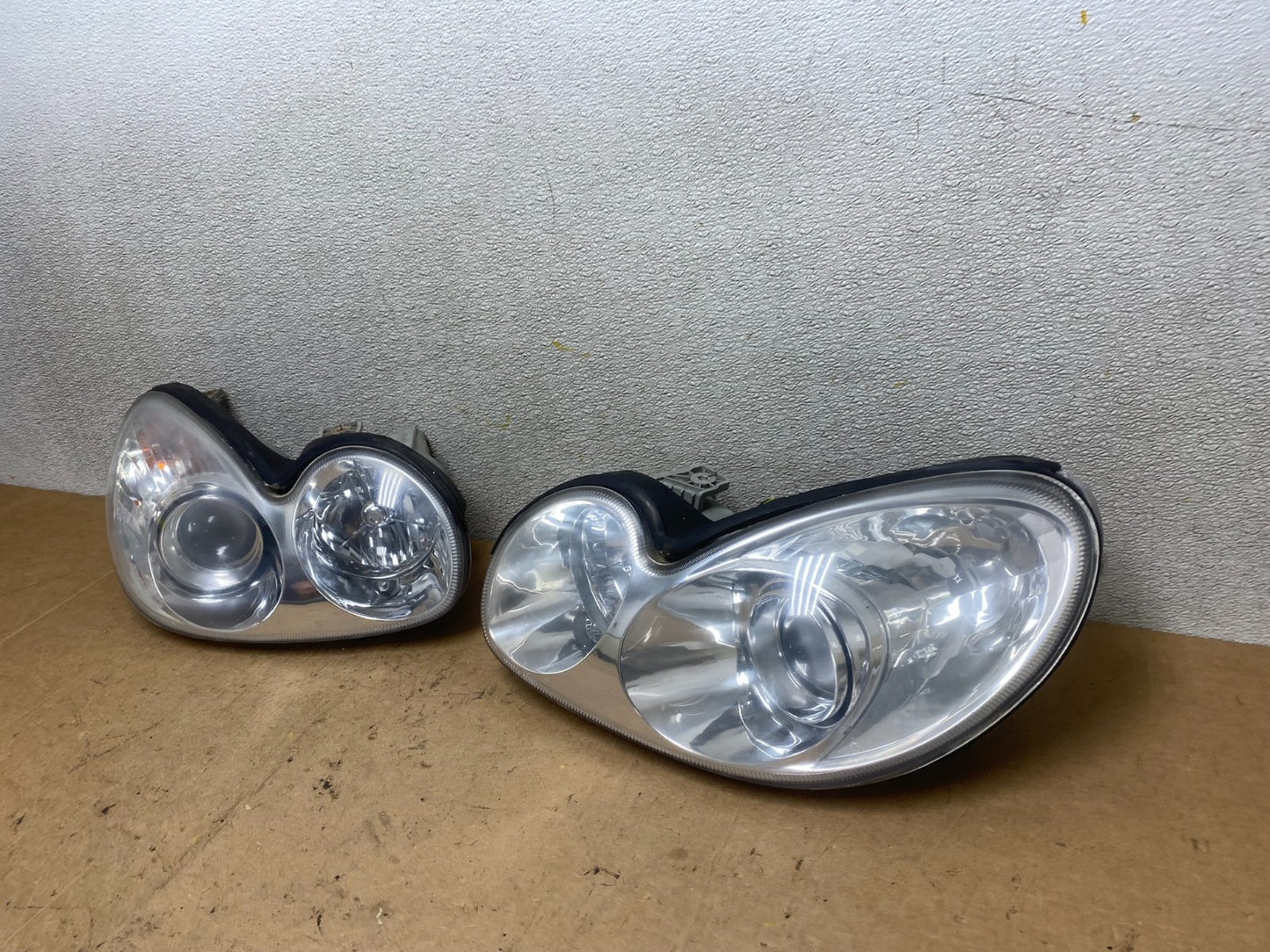 2002 - 2005 Hyundai Sonata Left+Right Headlights Halogen Oem X5654 DW1