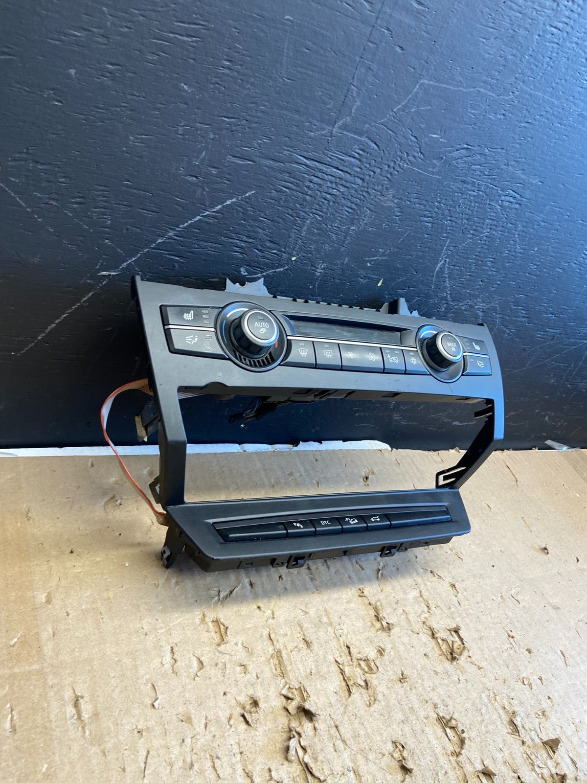 2007-2013 Bmw X5 AC Heater Climate Control Temperature Panel Trim Oem AB5903DG3