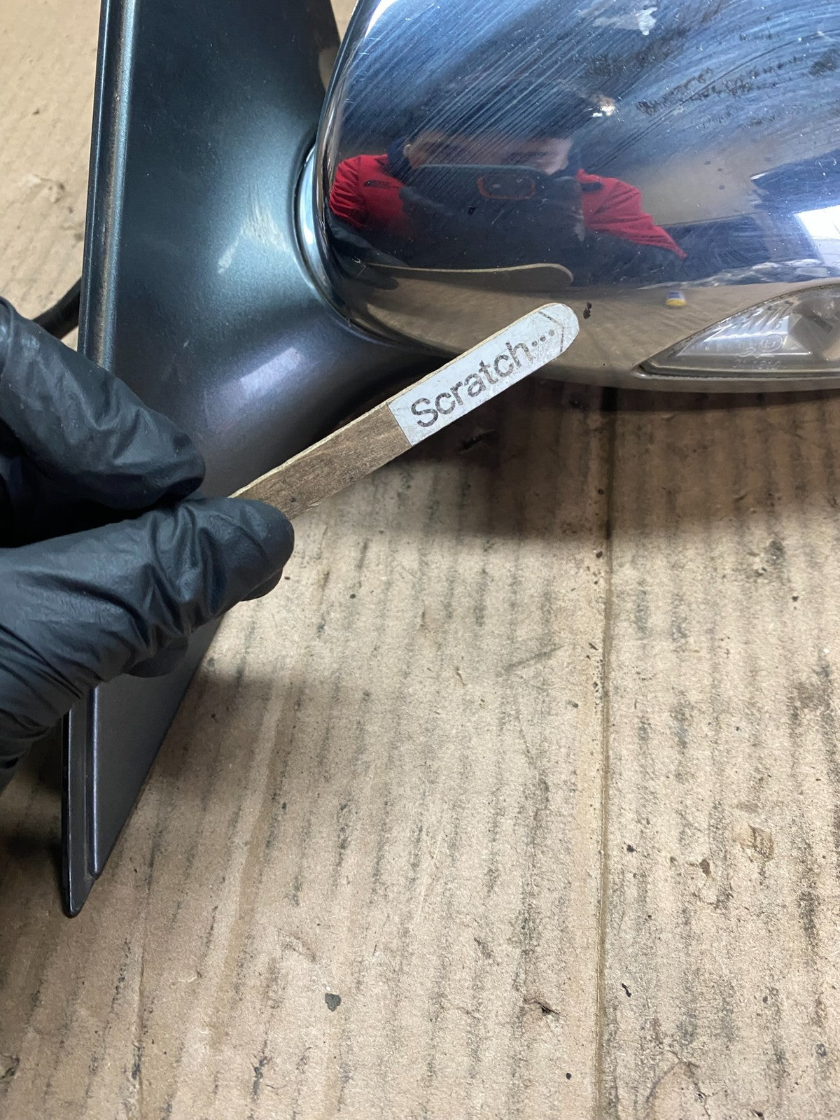 2007 to 2009 Mercedes-Benz S-Class Left Driver LH Side View Mirror OEM v9828 DG6
