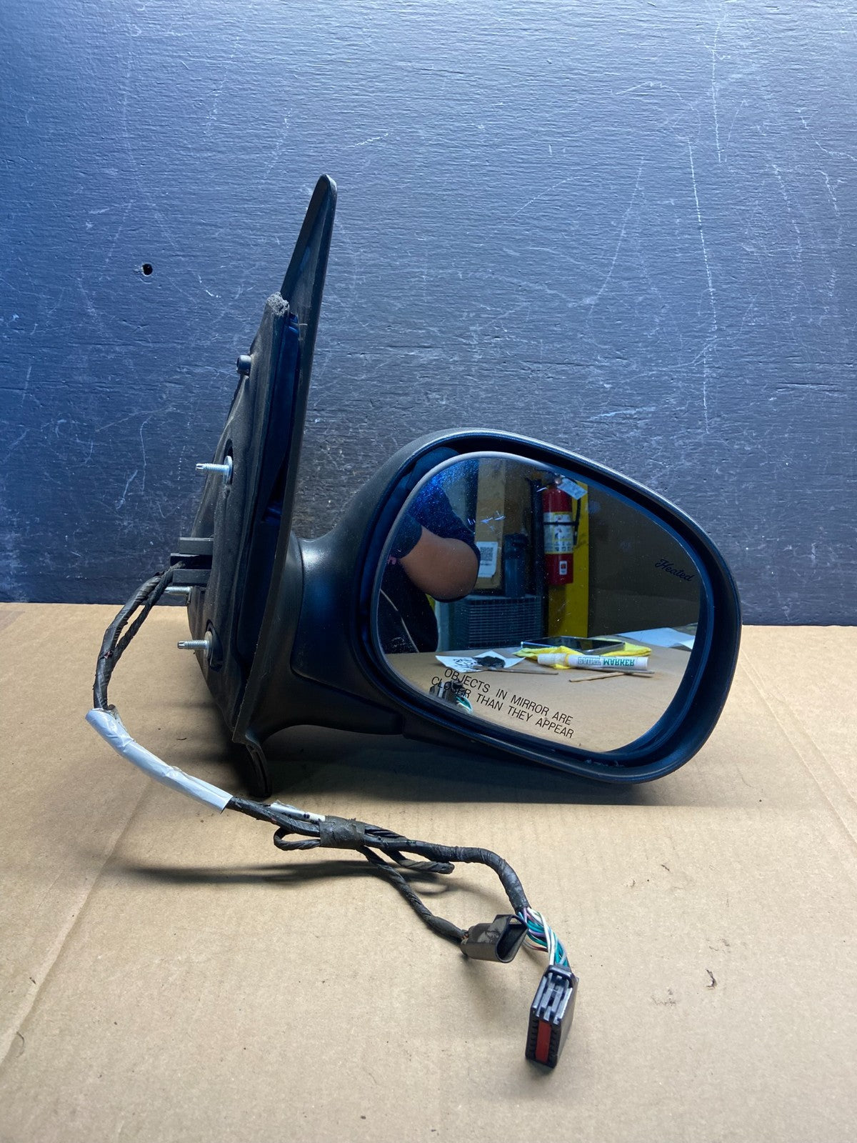 1998 to 2004 Ford F150 SVT Right Side View Heated Power Door Mirror AF94369