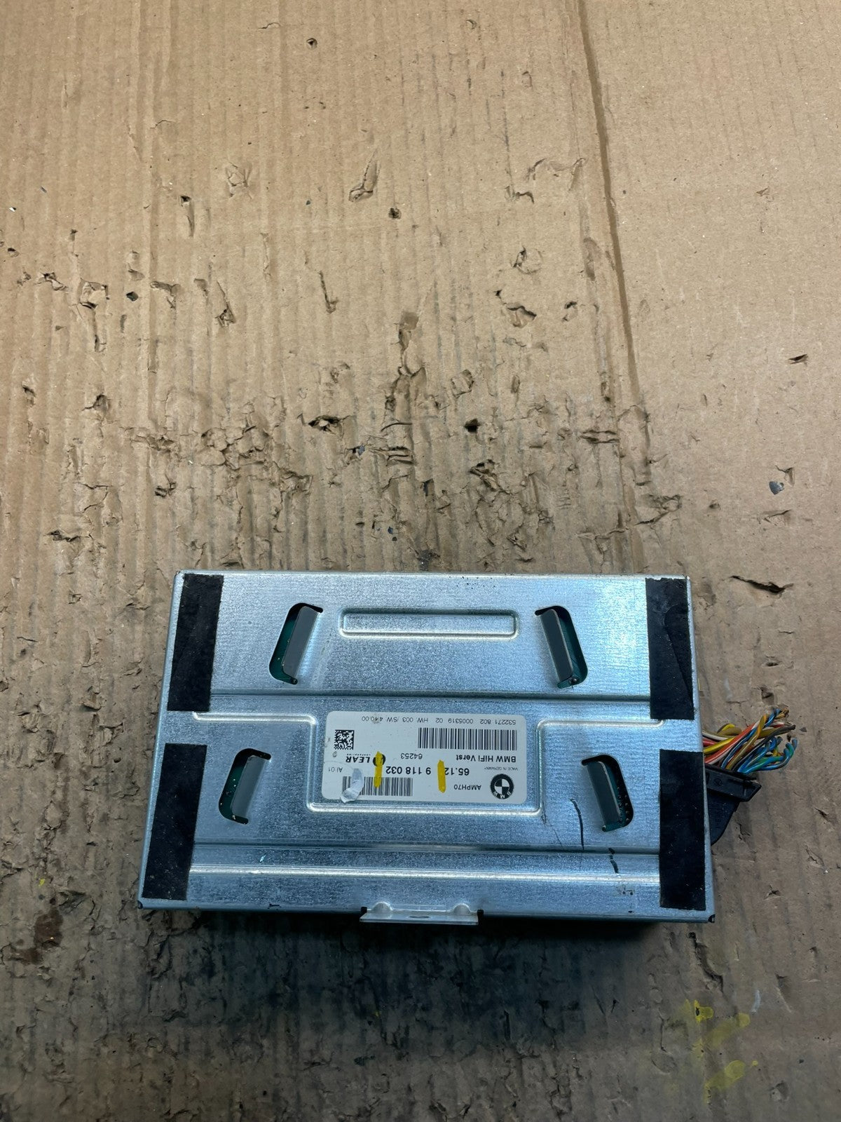 2007-2010 BMW X5 Top HiFi Lear Radio Audio Amplifier Amp OEM X4229 DG2
