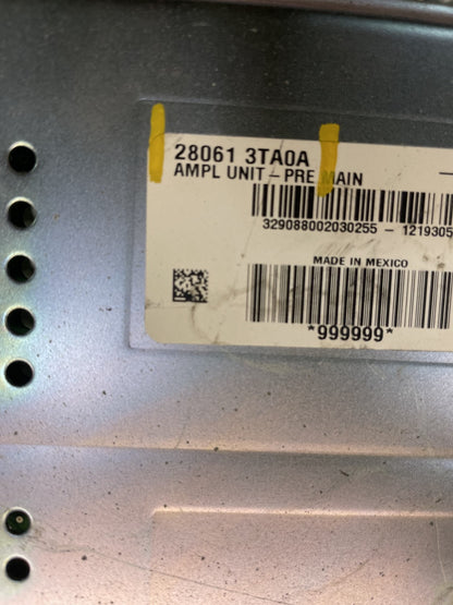 2013 2014 Nissan Altima Radio Stereo Audio Amplifier Amp Sound V5250 PS3