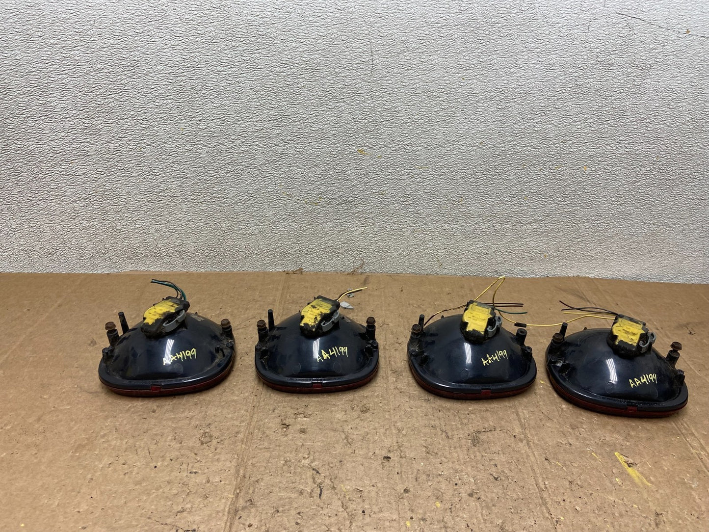 1991 to 1996 Chevrolet Corvette C4 Rear Set 4pcs Tail Lights AA4199 DG6