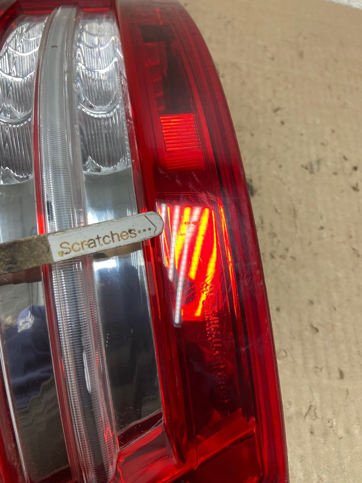 2010 2011 2012 Mercedes GL-Class GL450 Left Driver LED Tail Light AI2454 LK3
