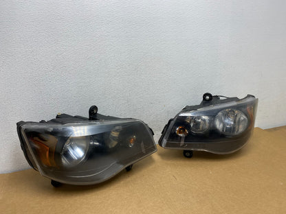 2008 to 2016 Chrysler Town and Country Left+Right Side Headlights AD5335 DW2