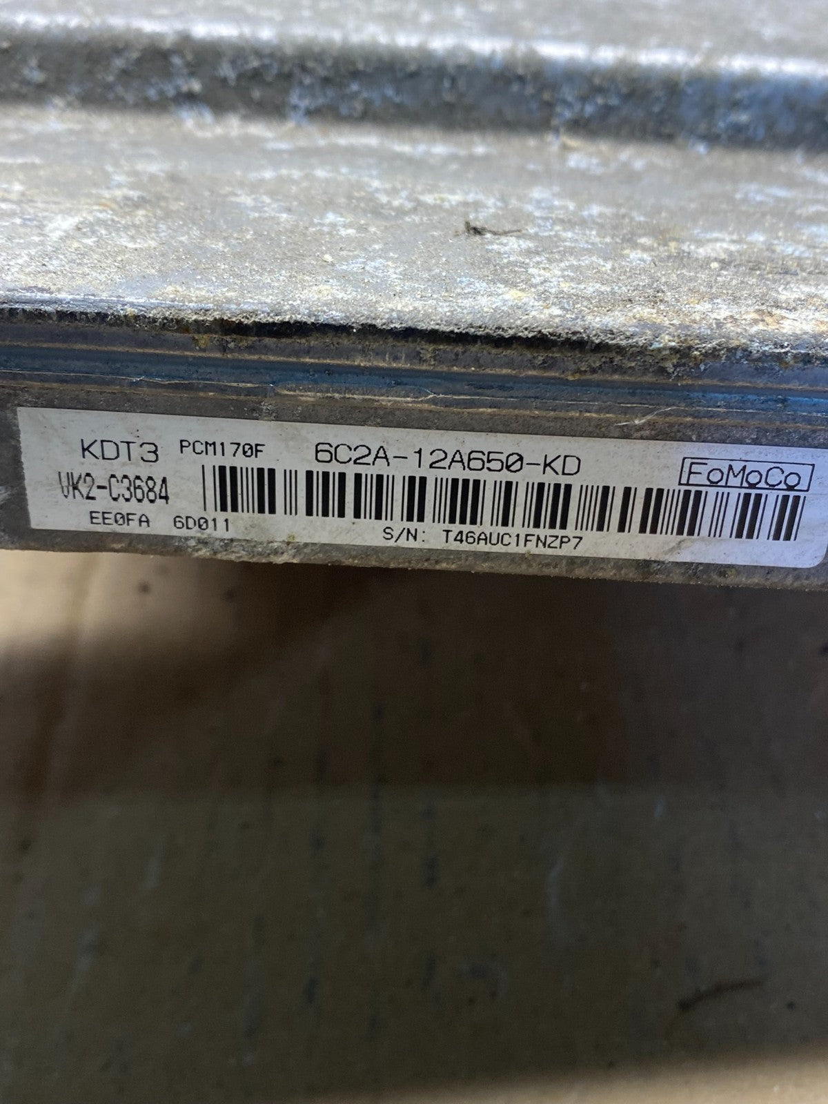 2006 Ford E250 E350 4.6L Van Engine Control Computer 6C2A-12A650-KD AF8972 DG2