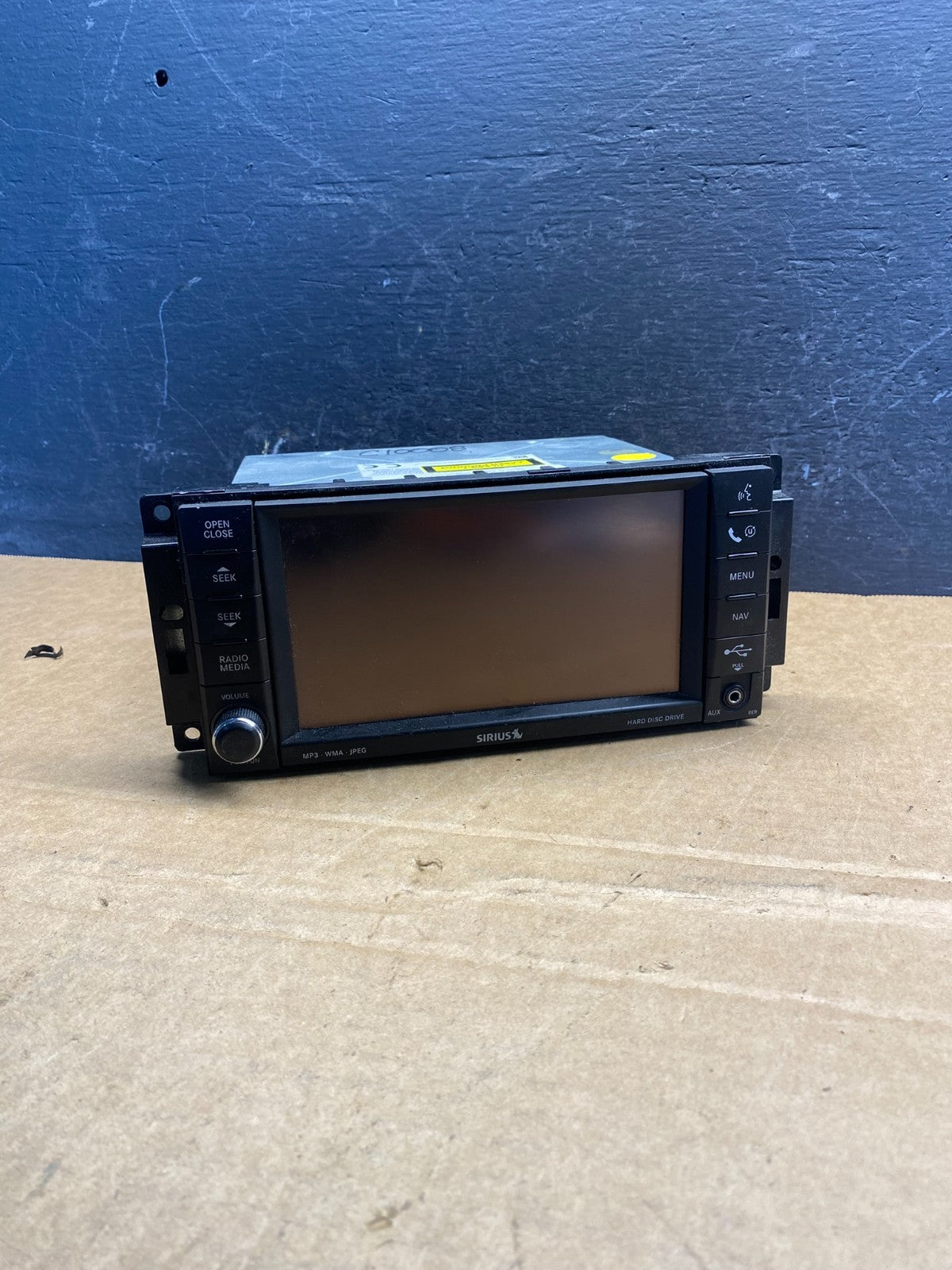 2008 2013 Jeep Dodge Chrysler Screen Display CD Player Satellite Radio AD7344 DG0