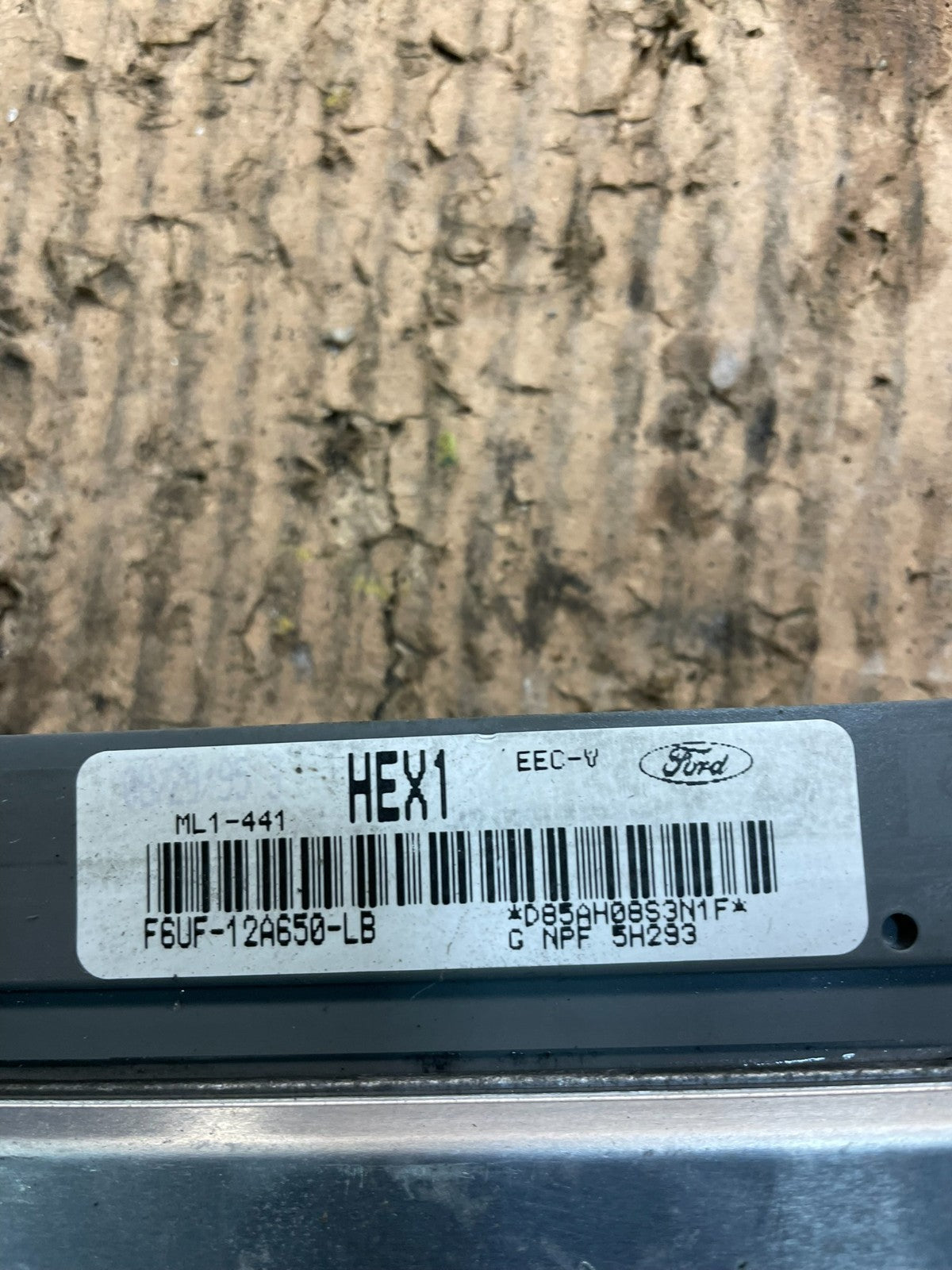 1996 Ford E-Series 5.8L Van Engine Control ECU Computer Module V2113 DG3