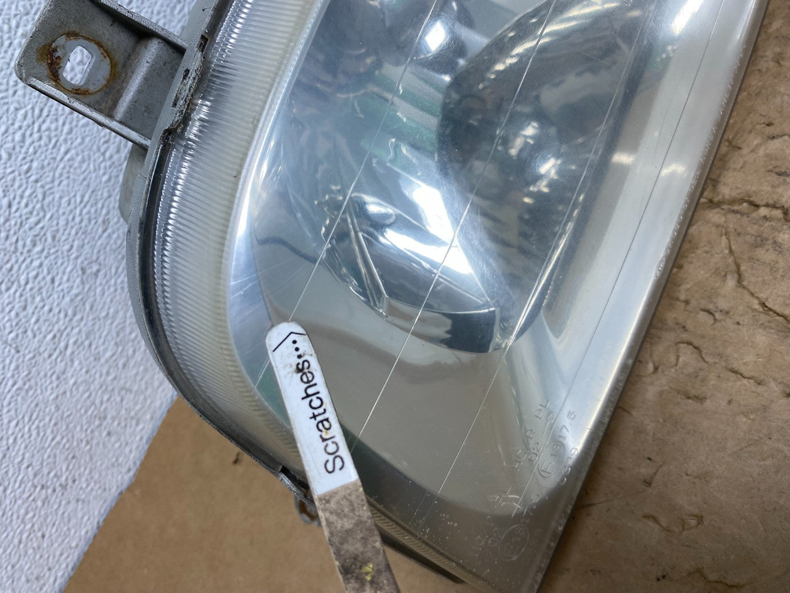 1998 to 2002 Kia Sportage Left+Right Halogen Headlights AD0635 DW3