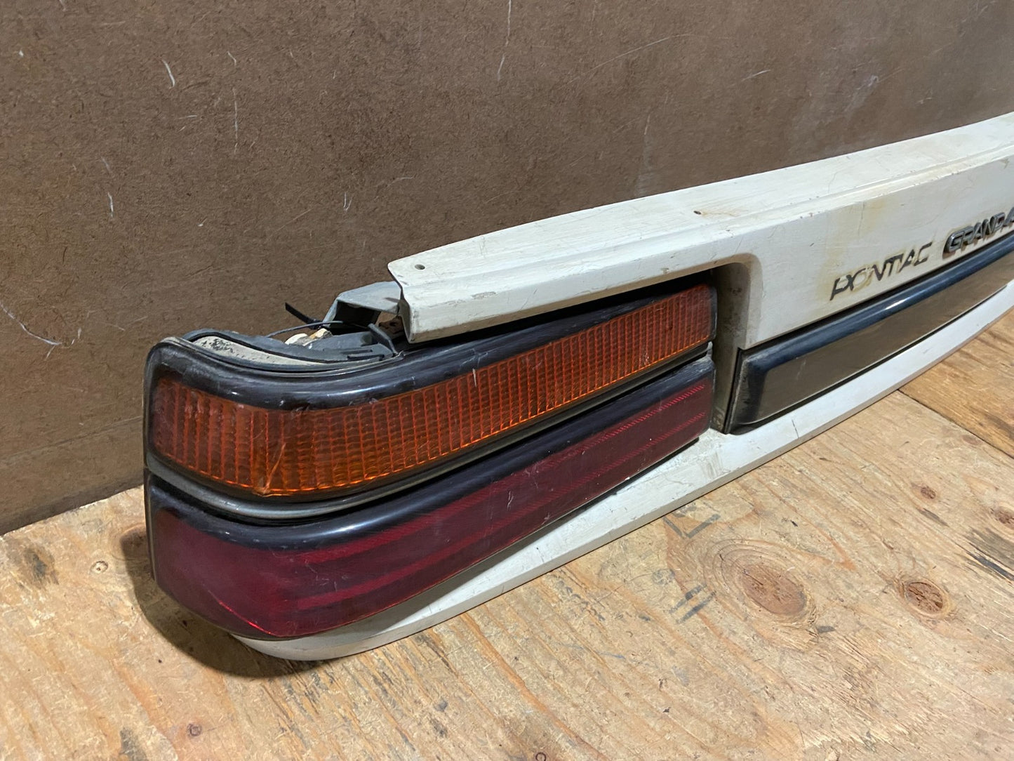 1989 to 1991 Pontiac Grand Am Rear Tail Gate Panel Z3328 PS4