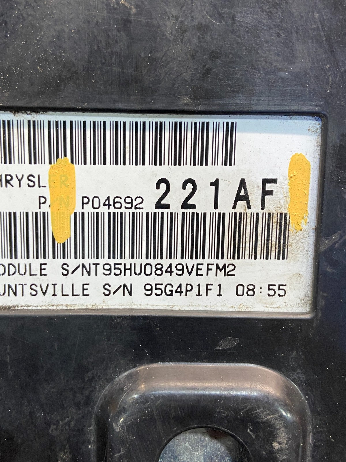2009 Jeep Grand Cherokee Fuse Box Relay Panel Body Control Module BCM AE2297 DW6