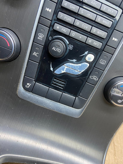 2011-2018 Volvo S60 Climate Control Radio Bezel Panel Trim Z4199 DG1