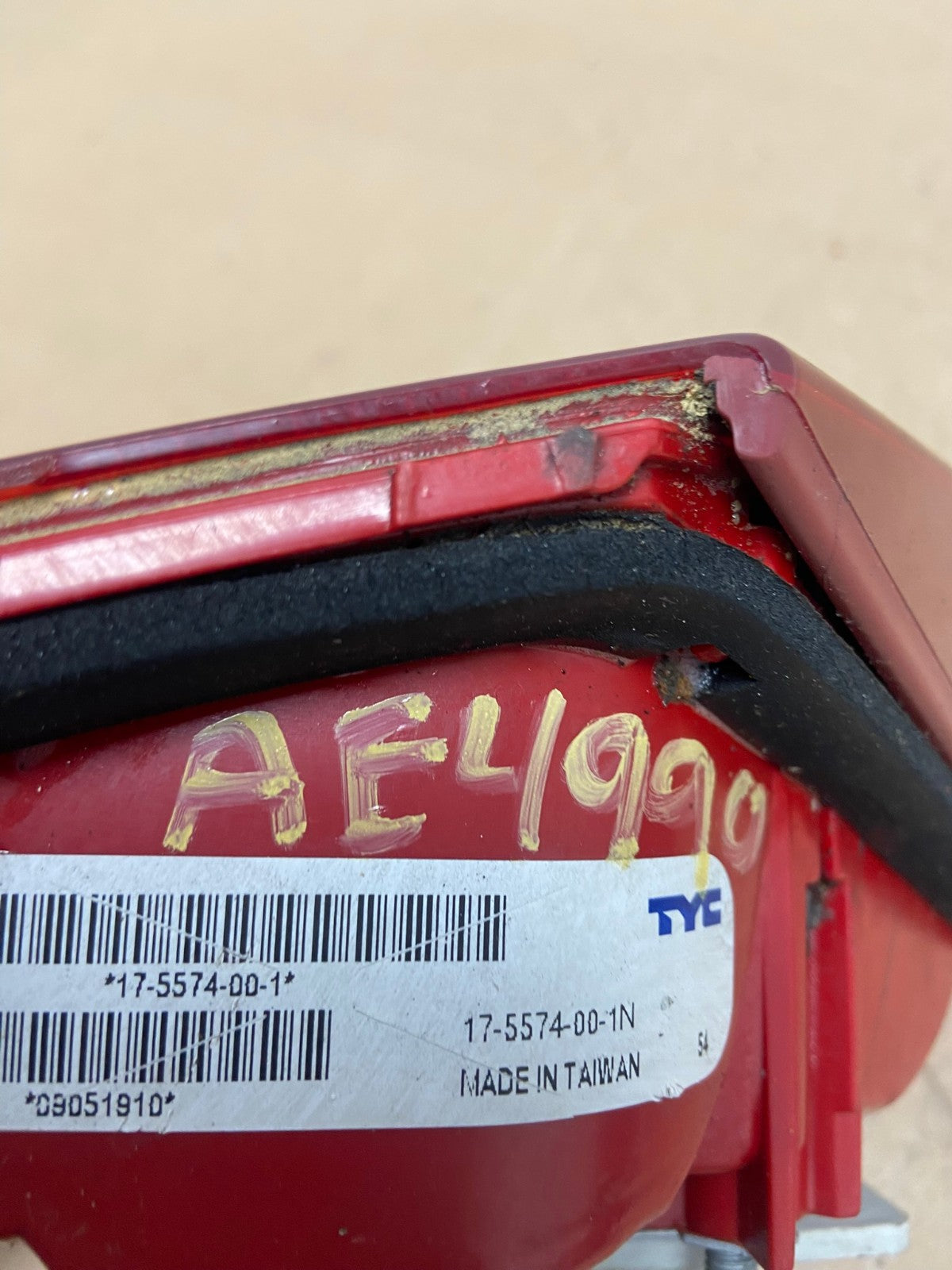 2012 to 2015 Volkswagen Passat Left Driver Lh Inner Tail light TYC AE4990 LK6
