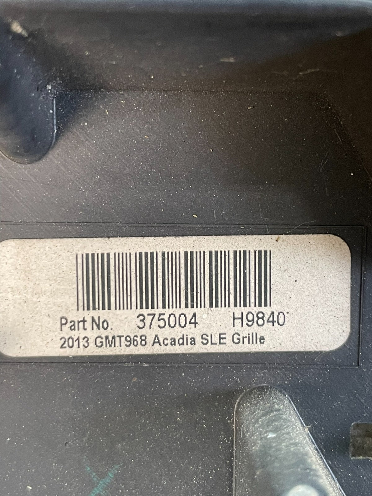 2013 2014 2015 GMC Acadia Front Upper Grill Grille AF8564 DG5