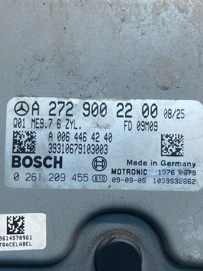 2006 to 2009 Mercedes R350 ML350 Engine Computer Module ECM ECU ae2429 DG2