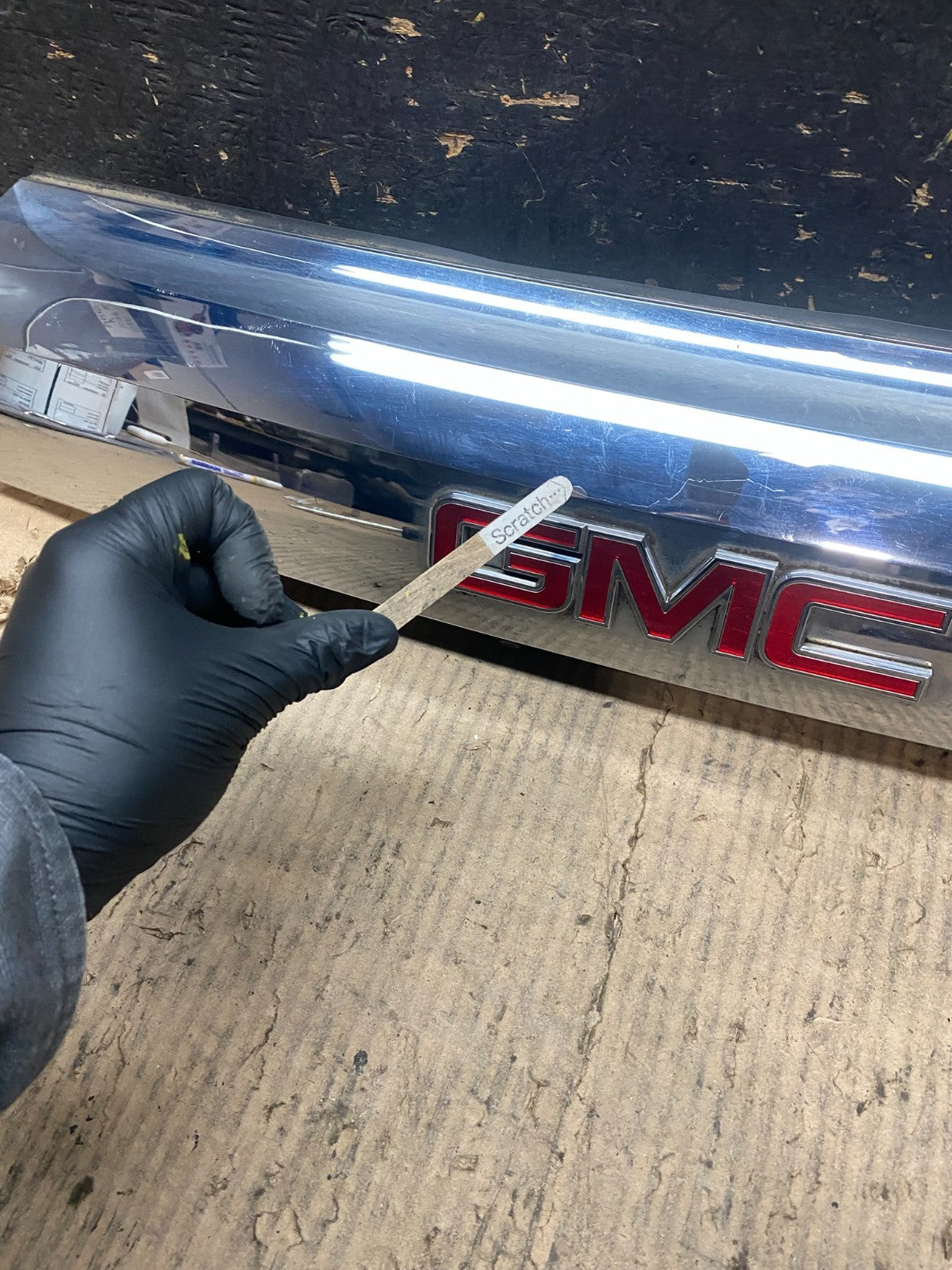 2010-2015 Gmc Terrain Lift Gate Handle Trim Back Up Camera Chrome Panel V4164 DG3