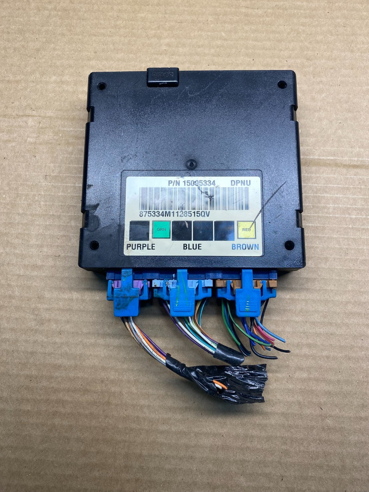2002 - 2005 Chevrolet Astro Silverado Body Control BCM Module AF6725 DG0
