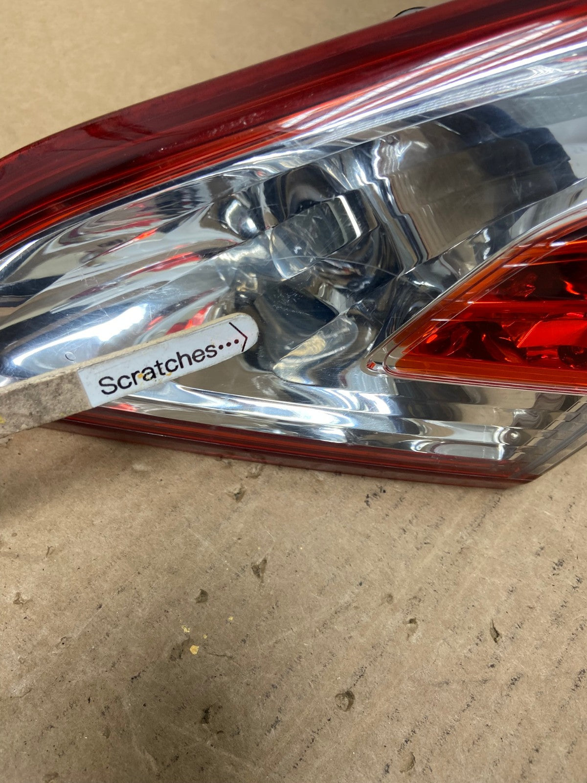 2011-2014 Nissan Murano Right Passenger RH Side Inner Tail Light Oem AC1160 LK3