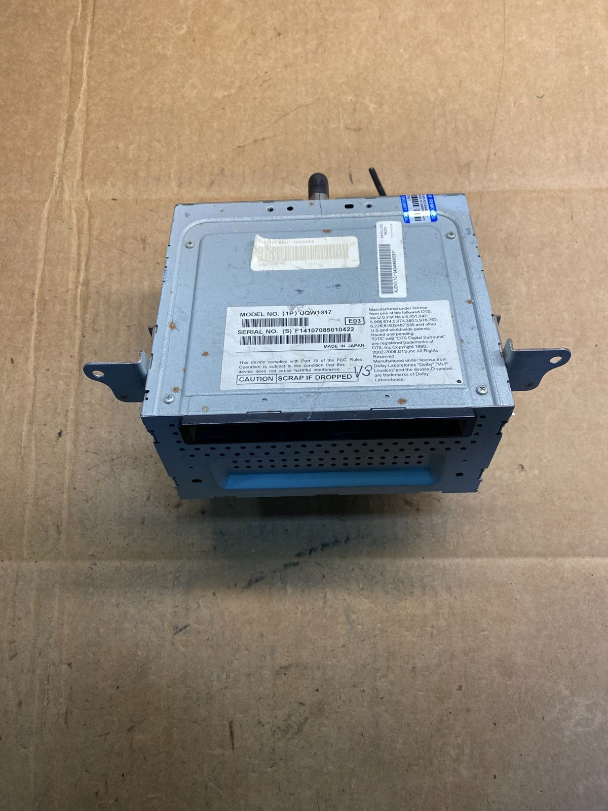 2010 2011 2012 Ford Fusion Radio Cd Receiver Mechanism BE5T19C156BB ab3813 DG3