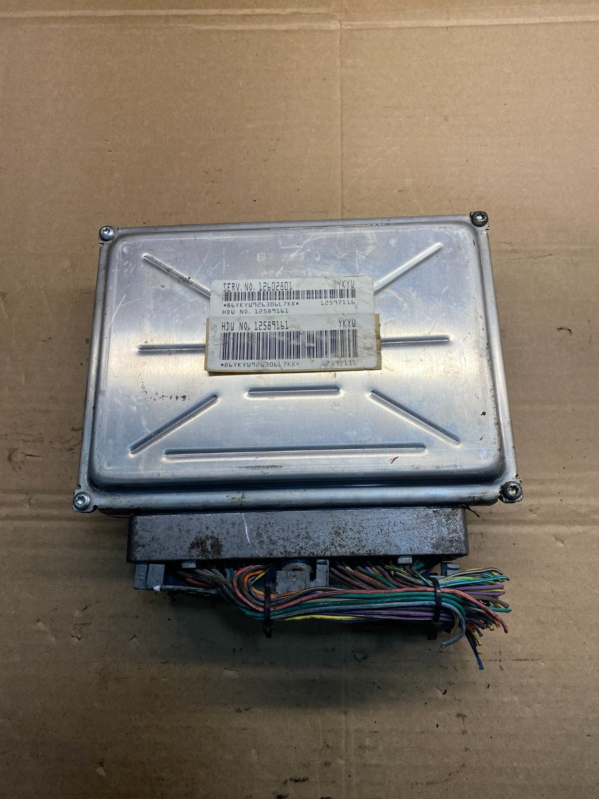2005 Chevrolet Astro Ecu Engine Control Module Unit Ecm 12602801 AE9912 DG0