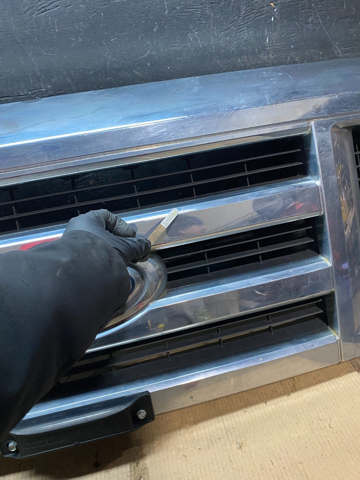 2008-2014 Ford Econoline E150 E250 Front Upper Chrome Grill Grille Oem X3299 DG5