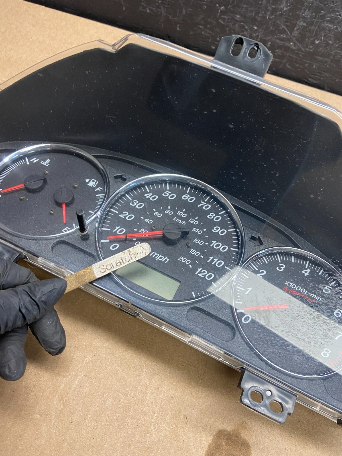2004 - 2006 Mazda MPV Speedometer Instrument Cluster Gauges ac6106 DG3