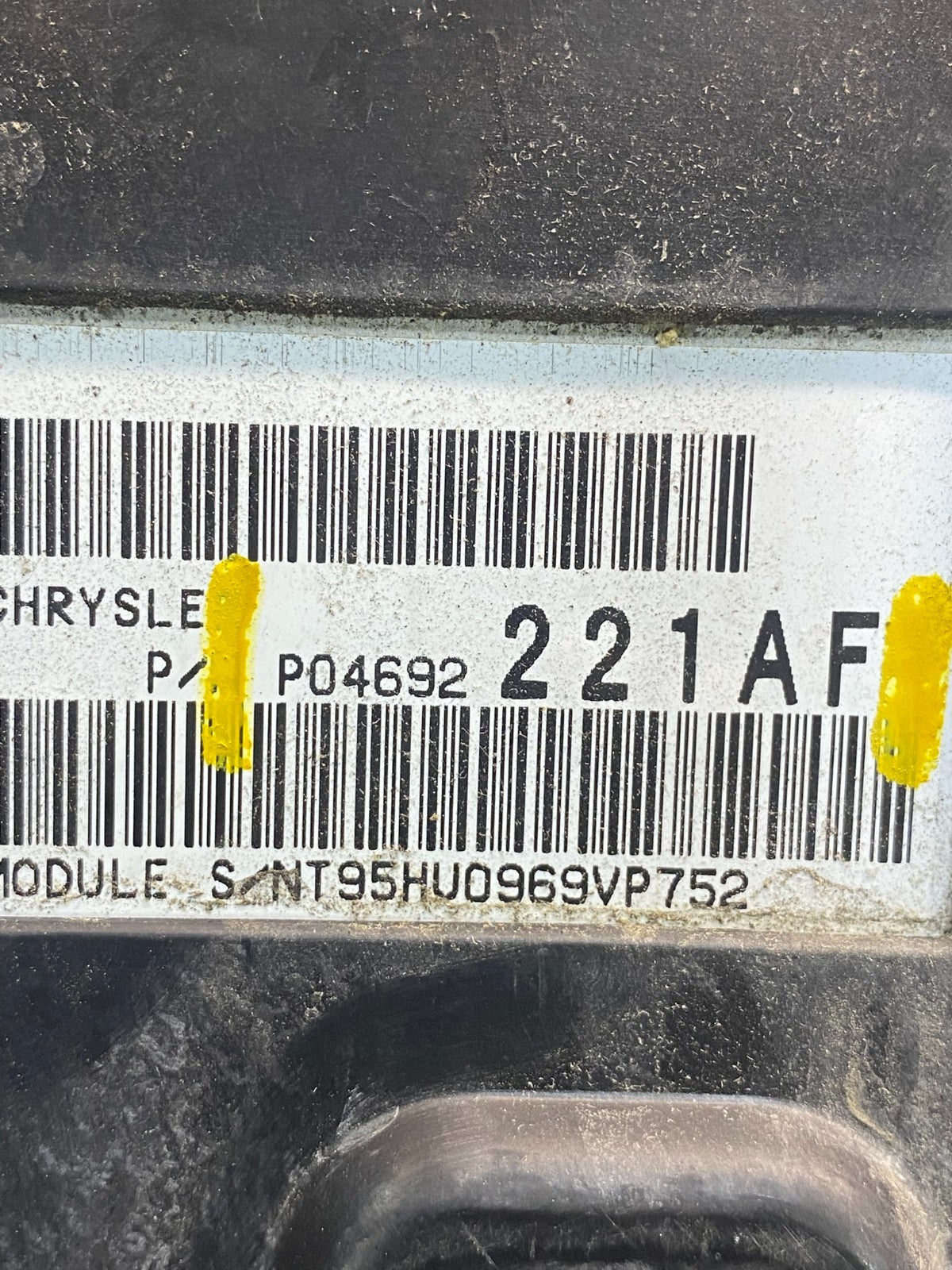 2009 Jeep Grand Cherokee Fuse Box Relay Panel Body Control Module BCM AF6697 DW6