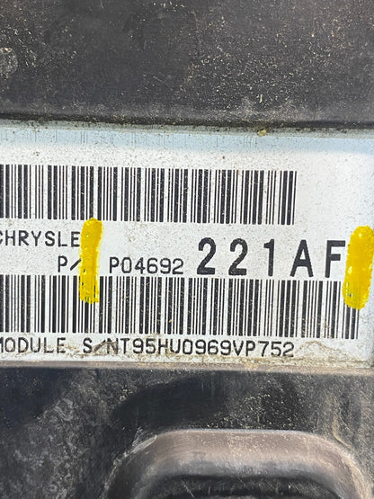 2009 Jeep Grand Cherokee Fuse Box Relay Panel Body Control Module BCM AF6697 DW6