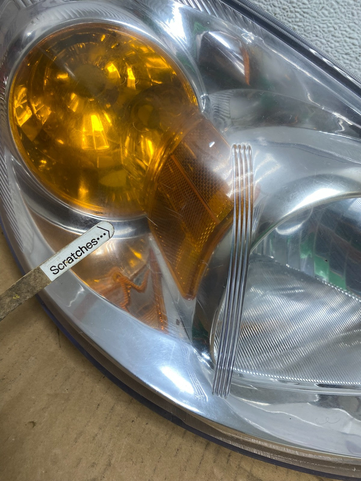 2005 - 2010 Chevrolet Cobalt Sedan Left+Right Set Headlights AC7552 DW3