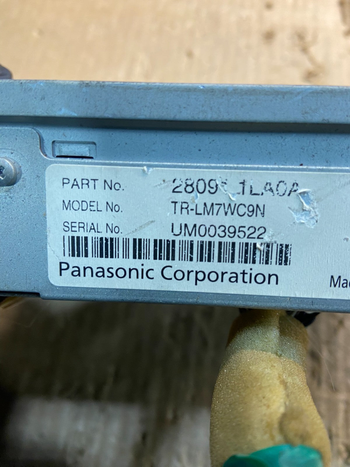 2011-2013 Nissan Pathfinder Radio Display Information Navigation Screen Y7508 DG7