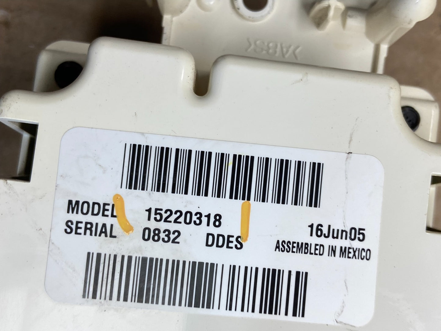 2003-2006 GMC Chevrolet Envoy Trailblazer Climate Control A/C Panel ad7182 DG7