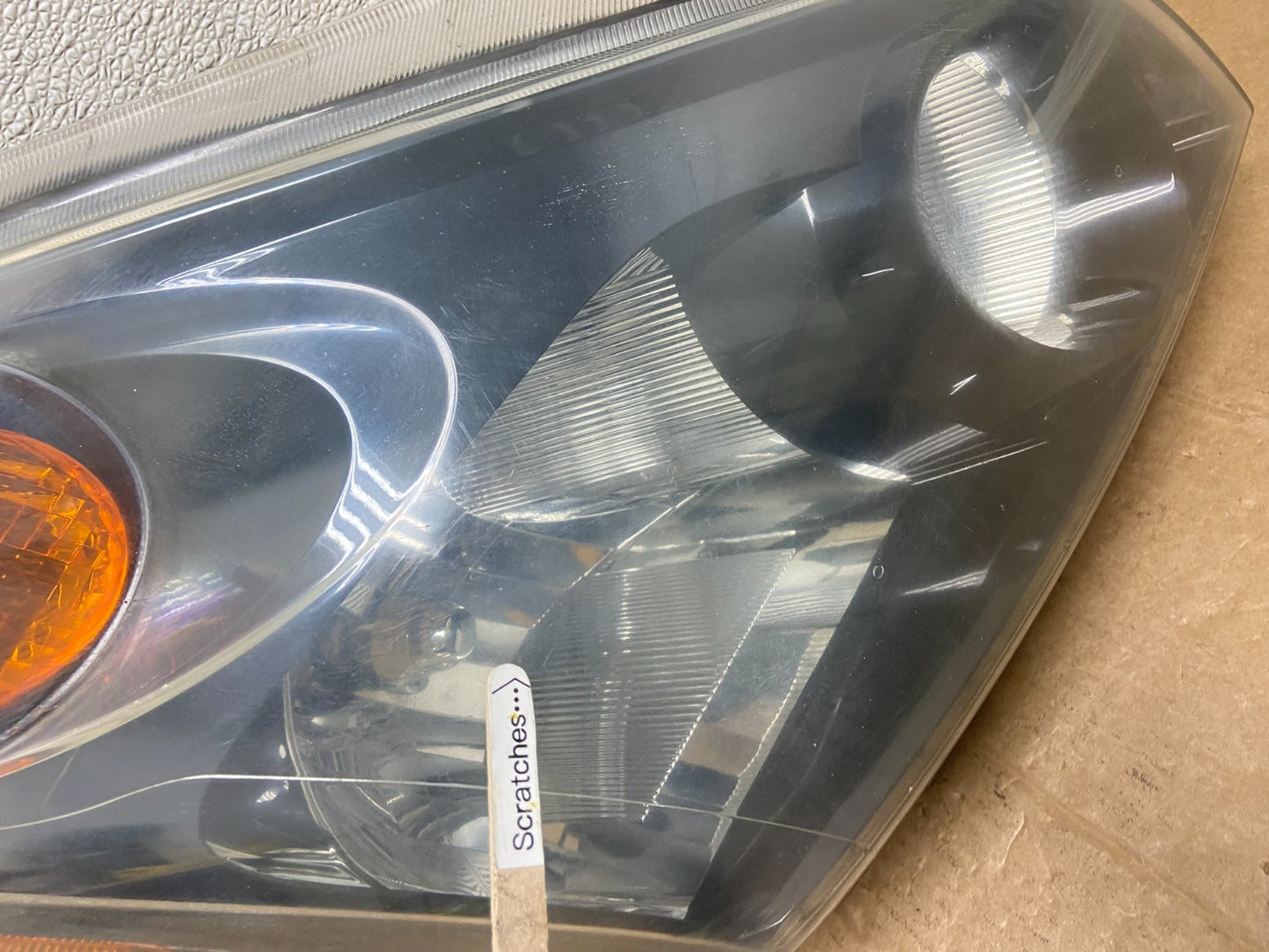 2004 to 2009 Nissan Quest Right Passenger RH Black Headlight AA1319 DW3