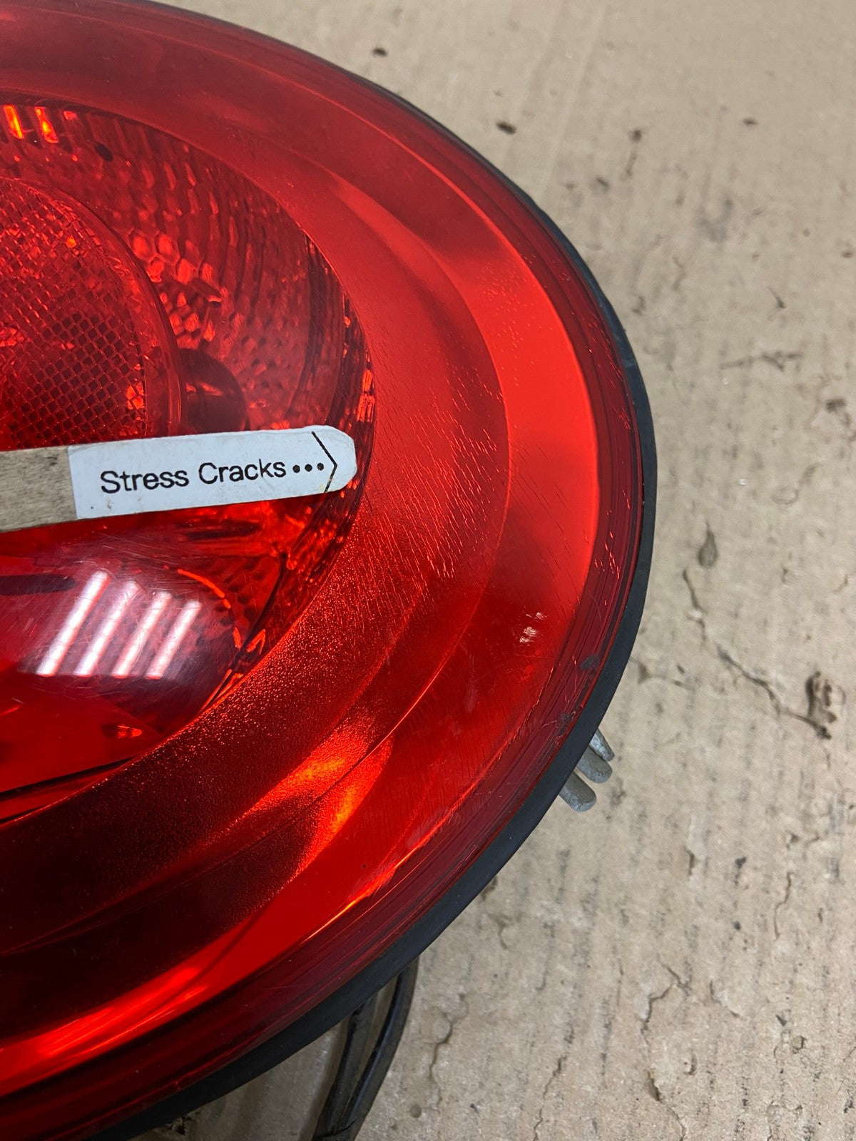 2006 - 2010 Volkswagen Beetle Right Passenger RH Side Tail Light AE9777 LK4