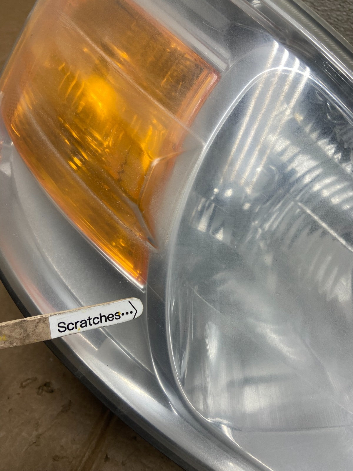 2008 to 2010 Dodge Caravan Right Passenger RH Halogen Headlight AD2468 DW3