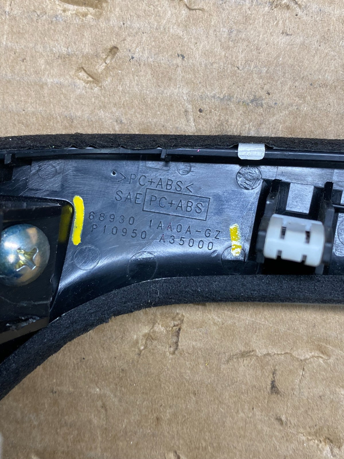 2009-2010 Nissan Murano Dash Trim Panel With Hazard Buttom Switch OEM W9496  DG5