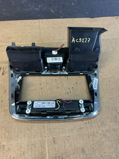 2011 - 2014 Chrysler 200 Dash Radio Bezel Trim Clock Hazard Bezel AC5227 DG7
