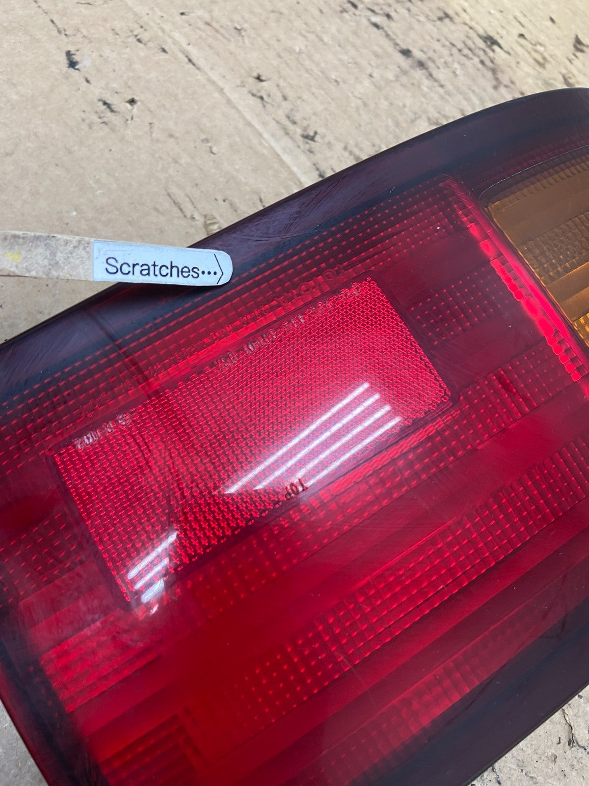 1995 - 1996 Toyota Camry Sedan Left Driver Side Lh Tail Light Lamp Oem AB3401 LK3