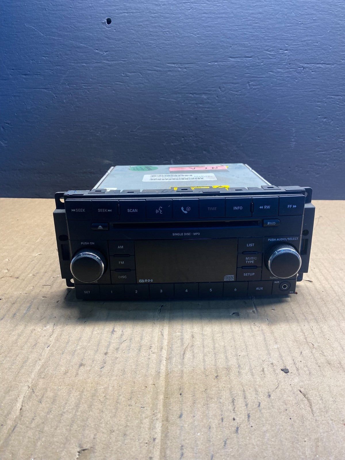 2007-2012 Chrysler Dodge Jeep Ram Radio CD MP3 AUX Receiver AB4316 DG0