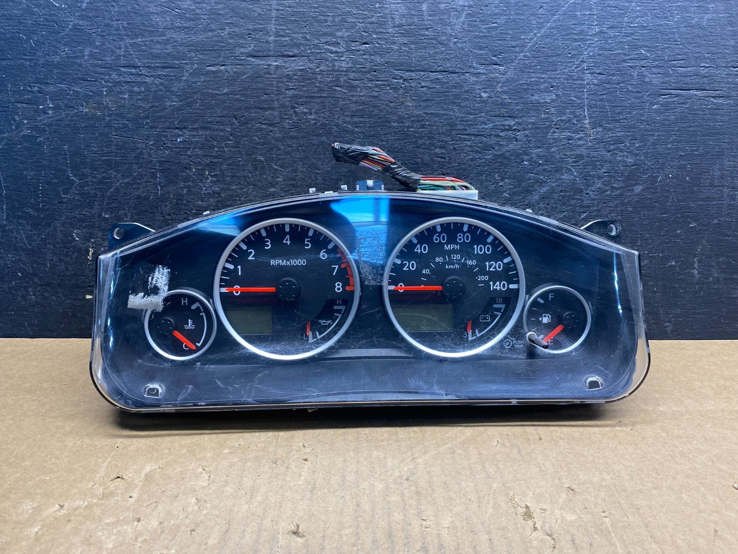 2006-2007 Nissan Pathfinder Xterra Cluster Speedometer Instrument AG7411 DG0