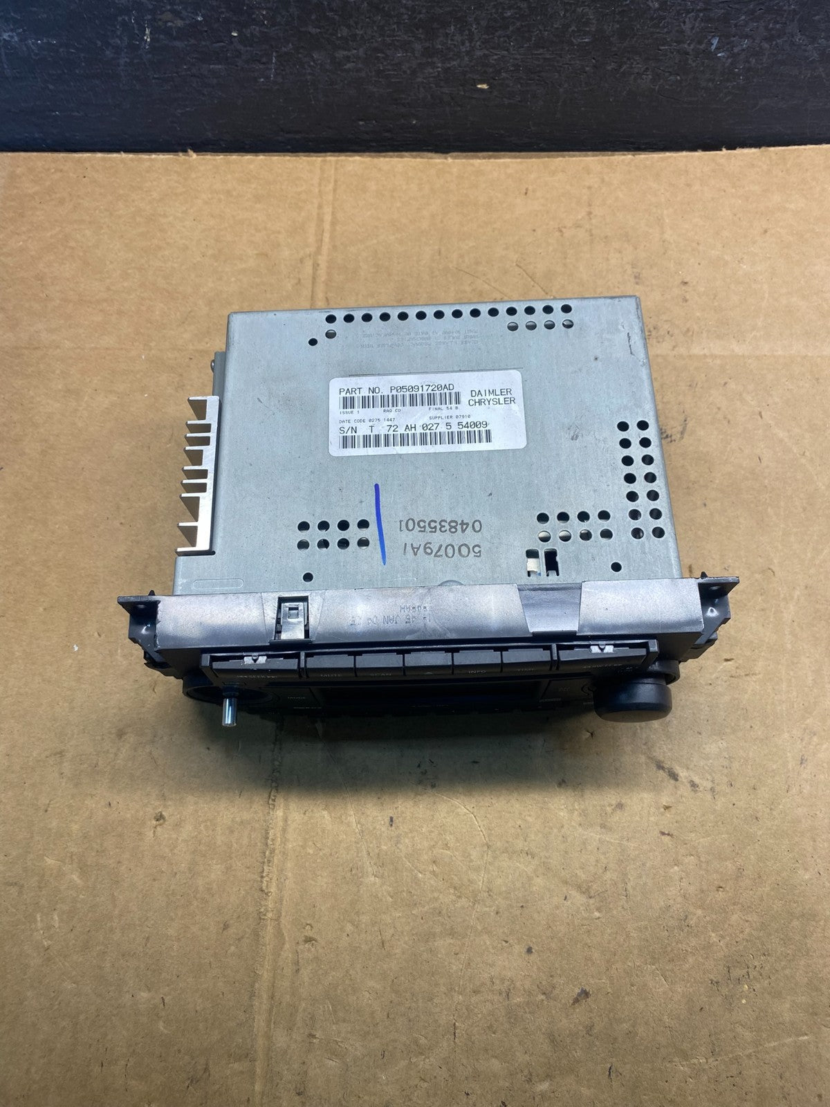 2007-2012 Chrysler Dodge Jeep Ram Radio CD MP3 AUX Receiver ad4974 DG3