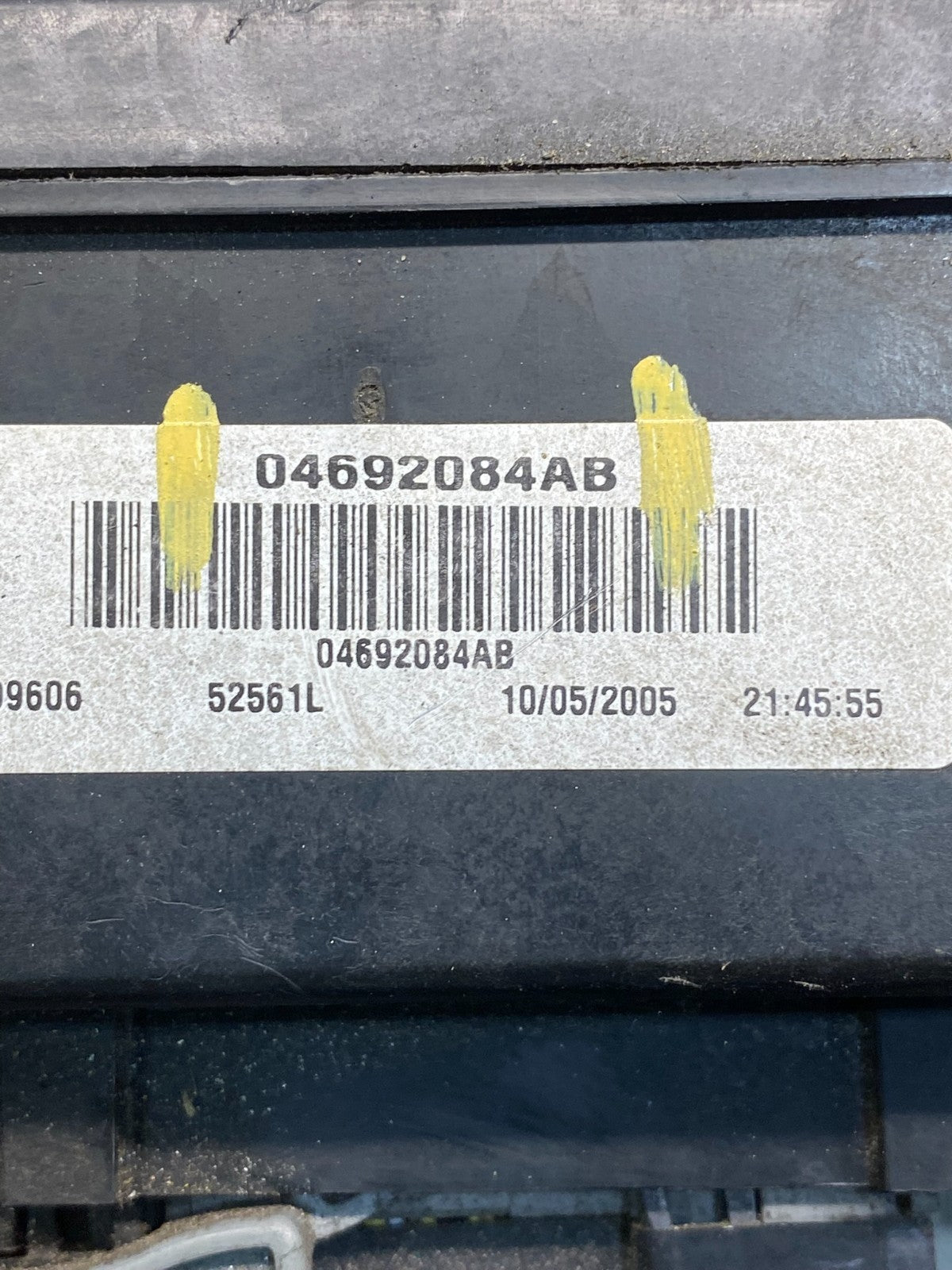 2006 Jeep Grand Cherokee Integrated Power Fuse Box Body Control Module AG7063 DG6