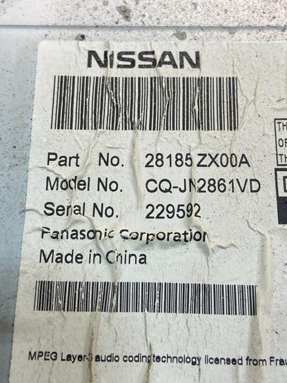 2010 to 2012 Nissan Altima Radio Cd Mp3 Player AUX Climate Control AG1674 DG6