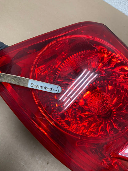 2007 2008 2009 Hyundai Santa Fe Right Passenger Rh Tail Light AG3382 LK3