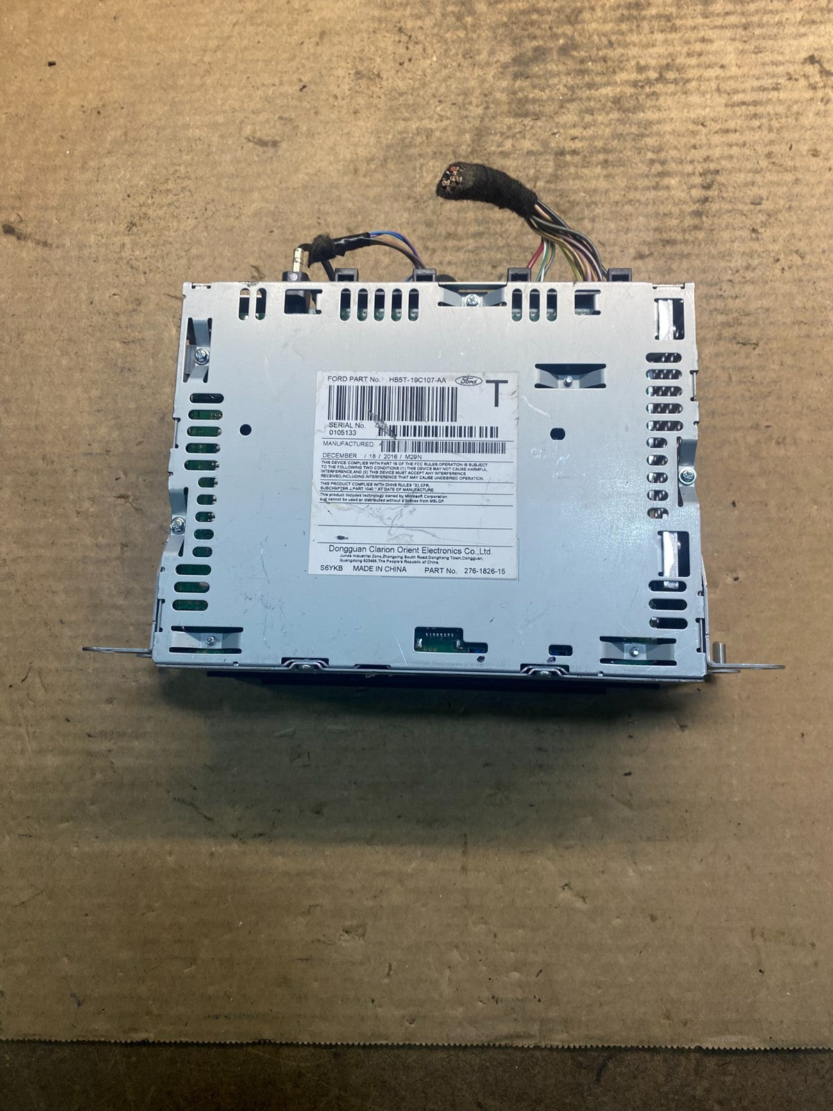 2017 2018 2019 Ford Explorer Audio Equipment Radio Receiver AM FM CD aa1840 DG4