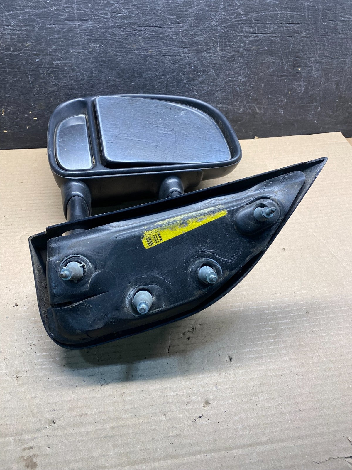 2002 to 2008 Ford E150 Van Left Driver Side Door View Two Arm Mirror ah9692 DG4