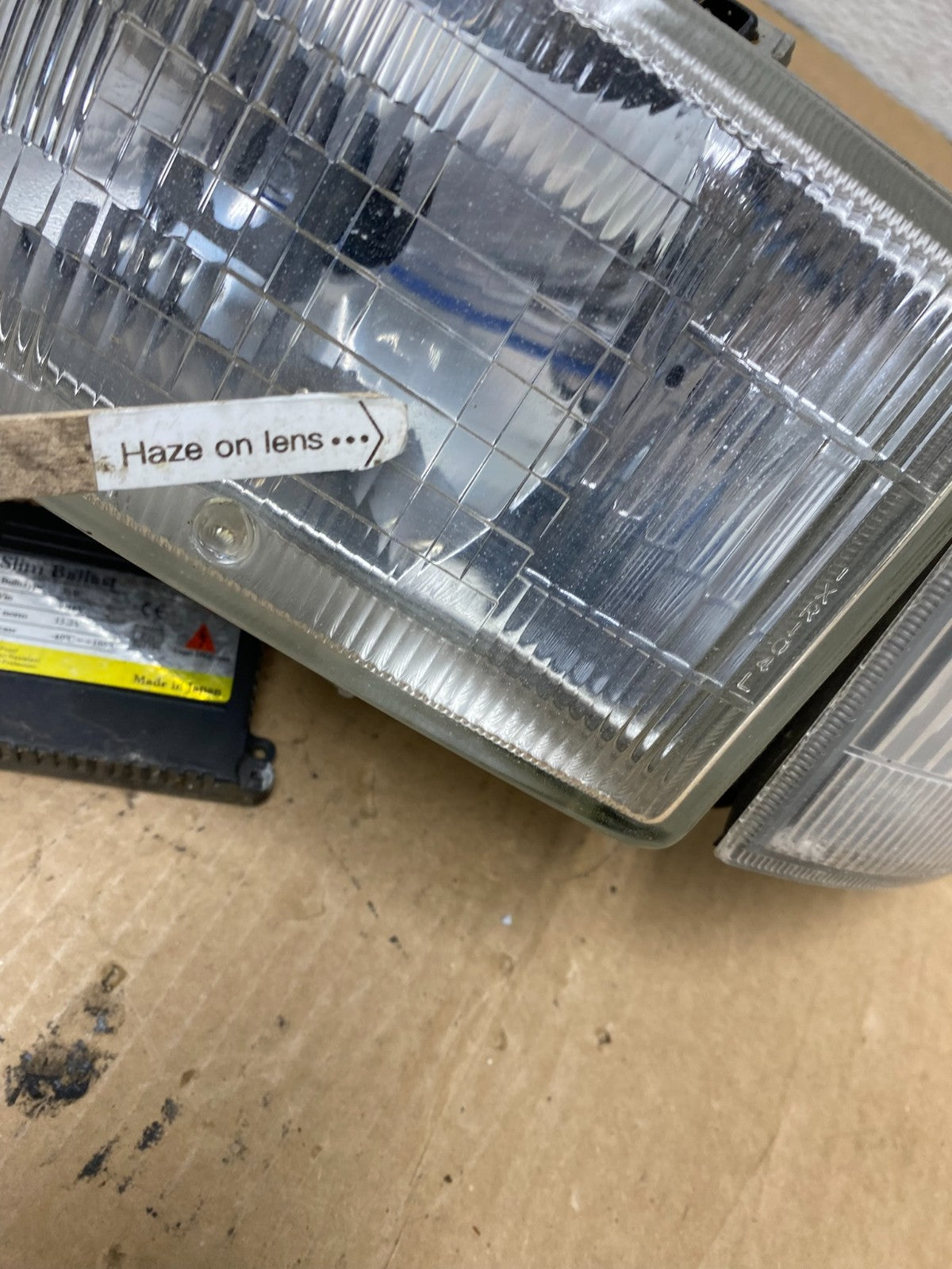 1988 to 1992 Toyota Corolla Left Driver Side Headlight AG20323