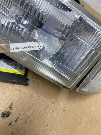 1988 to 1992 Toyota Corolla Left Driver Side Headlight AG20323