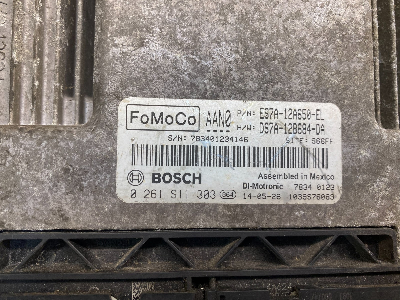 2014 2015 2016 Ford Fusion Engine Control Unit ECU Computer Module ad7491 DG2