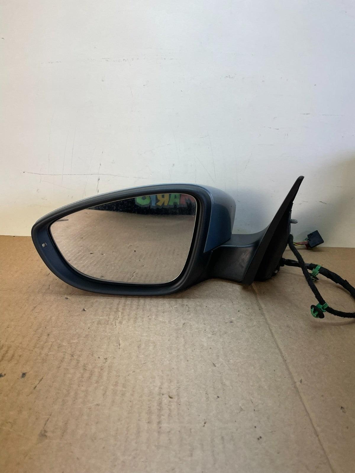 2009 to 2012 Volkswagen CC Left Driver LH Power Door View Mirror AH6230 DW9