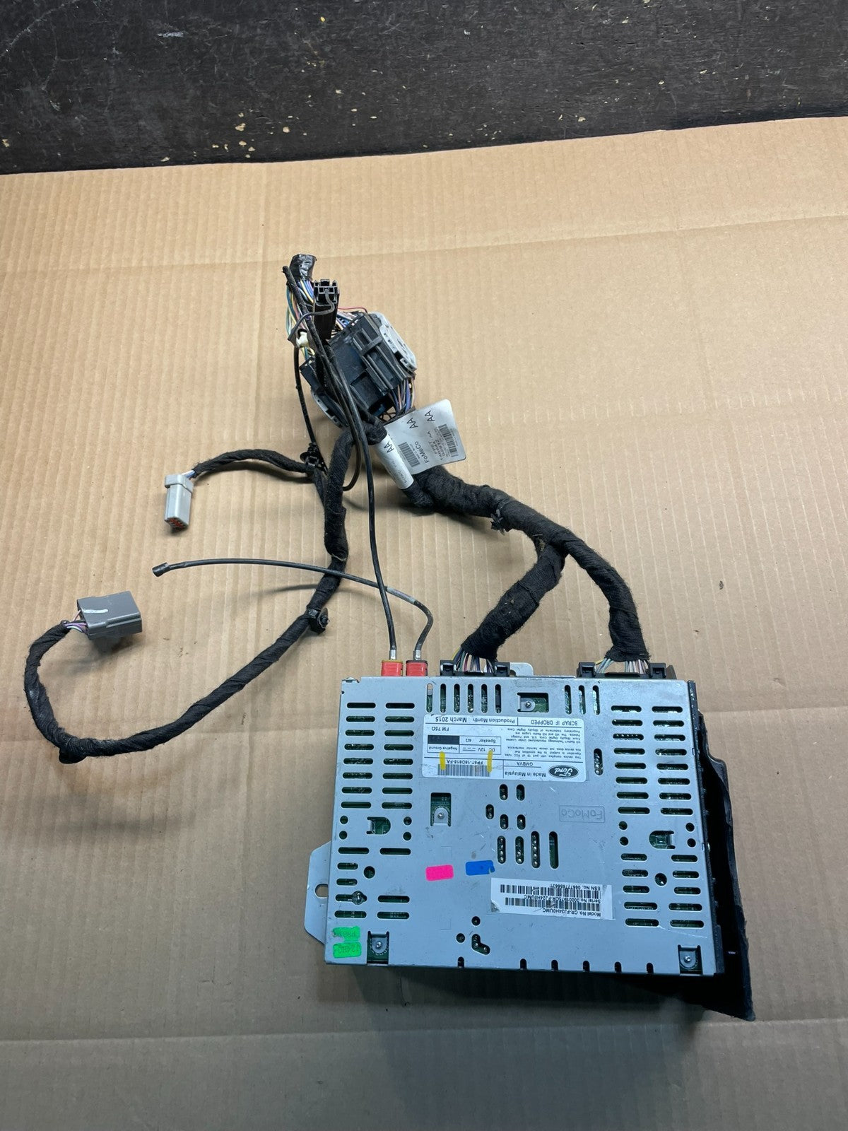 2015 2016 Lincoln MKZ Factory Radio Cd Mechanism Player x8746 DG5